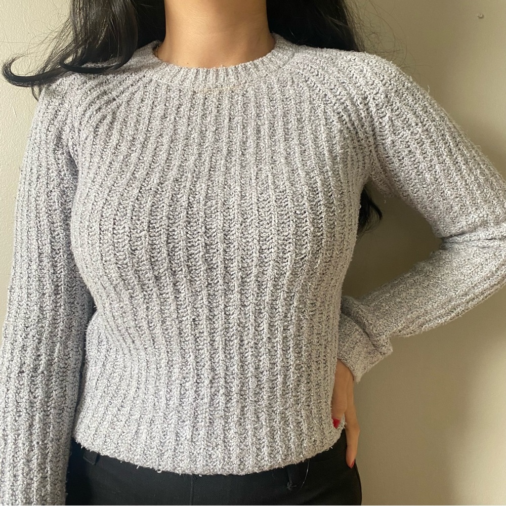 🛍️3/20$ Knit Grey Long sleeve Sweater